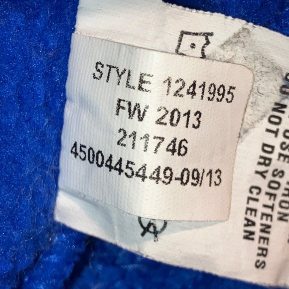 Under Armour Loose Coupe Lache Hoodie Size MD Kangaroo Pocket Royal Blue - Picture 10 of 16